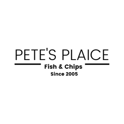 Pete's Plaice logo.